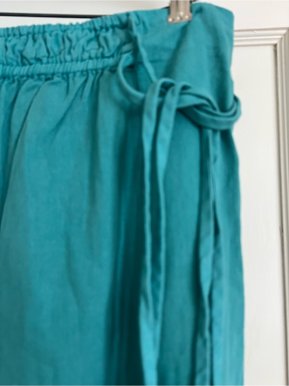 Free People Free-est Cotton Sun Dazed Pants in Turquoise Size Small NWT - Picture 5 of 10